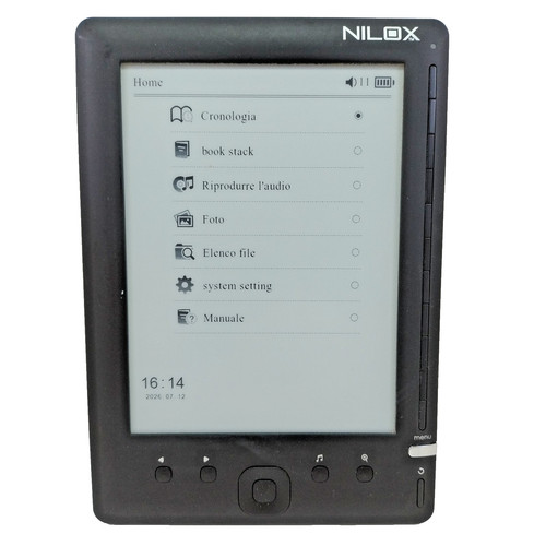 Ebook reader nilox - ebook, gj-007