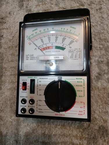 Multimetro vintage sears - vintage,
