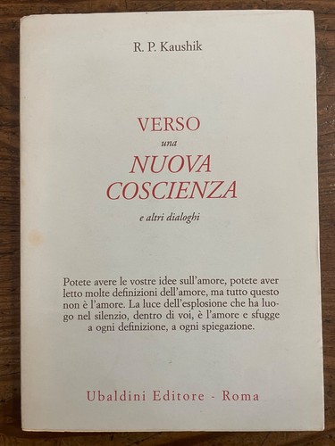 Kaushik verso una nuova - r.p.,