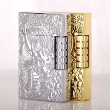 Accendini in metallo 3D drago