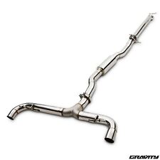 SISTEMA DI SCARICO CATBACK INOX 3" PER MERCEDES BENZ CLASSE A W176 A45 AMG 13-18