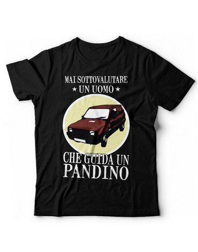 Shirt pandino uomo alla - t-shirt,