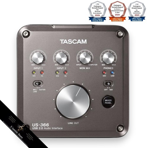 Tascam 366 out 6 in - 6-out, 6-in