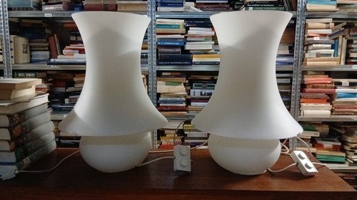 Coppia grandi lampade da - coppia,
