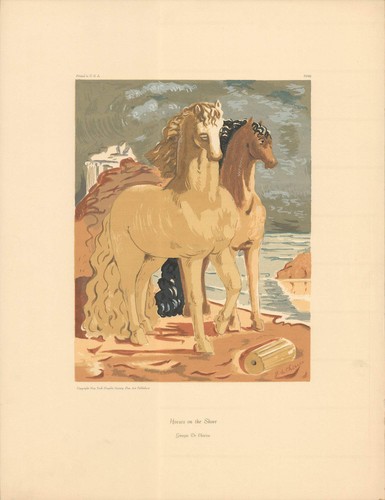 Giorgio chirico cavalli - giorgio,