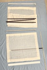 Tende artigianali per finestra camera cucina soggiorno pacchetto+f ix (leggi)