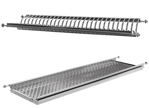Scolapiatti inox incasso - scolapiatti,
