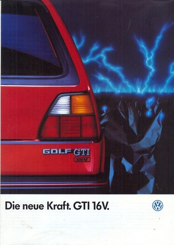 Volkswagen golf gti 16v - volkswagen,