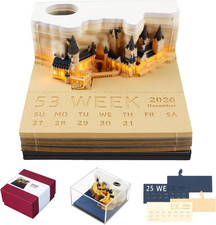 Calendario Da Tavolo 3D 2026