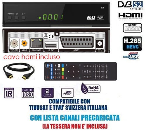 Nuovo decoder satellitare - nuovo,