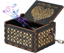 Carillon in Legno, Can'T Help Falling in Love, Carillon in Stile Antico, Intagli