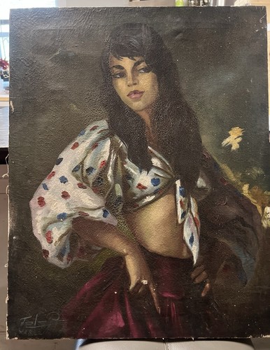 Dipinto olio tela firmato - dipinto, su