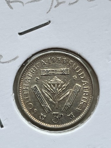 Sud africa pence 1933 re - 3,