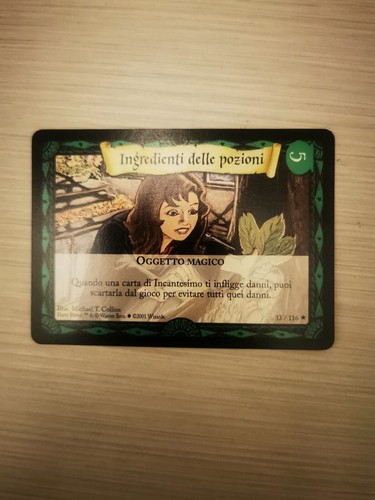 Harry potter tcg wizard - tcg,