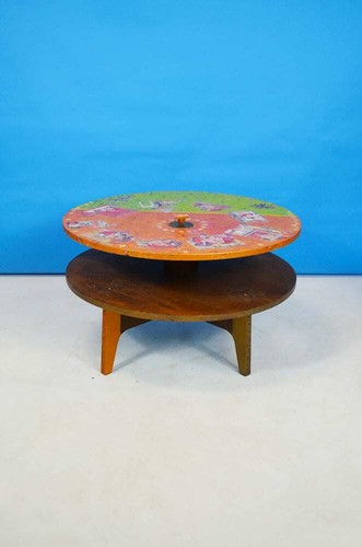 Tavolino rotondo legno - tavolino,