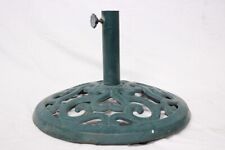Bellissimo porta ombrellone / base / metallo / verde / provenienza inglese / UK