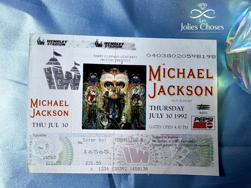 Billet michael jackson - billet,