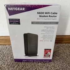 Netgear N600 WiFi Cavo Modem