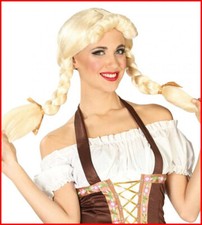 Parrucca Di Carnevale Trecce