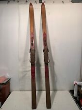 Coppia SCI in legno vintage d'epoca