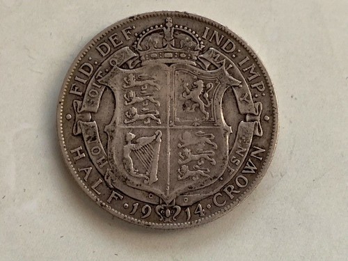 Simply coins half crown 1914 - half,