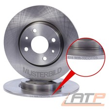 2 dischi freno Ø265