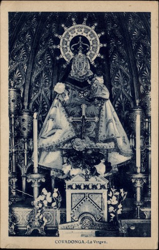Virgen covadonga asturie - virgen,