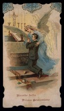 antico santino cromo-holy card