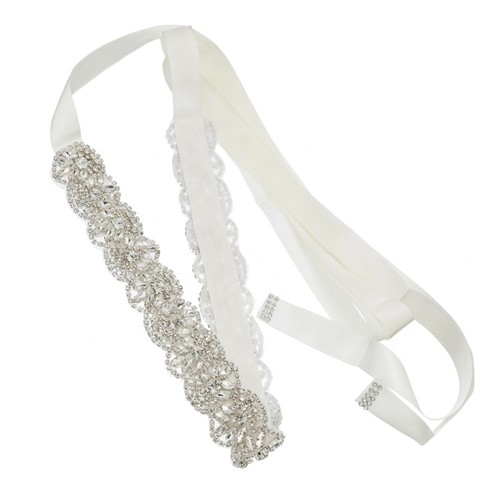Cintura sposa in seta - cintura,