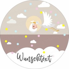 Geburt essbar tortenaufleger - geburt,