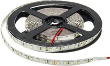 Striscia Strip Led 24Volt da 9watt a 19watt metro luce fredda naturale calda