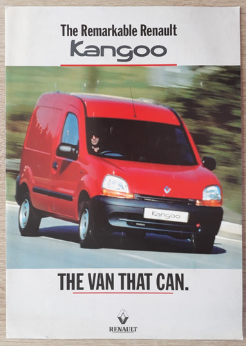 Brochure renault kangoo - renault, van