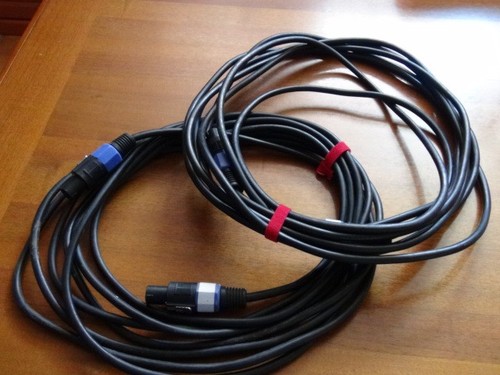 Speakon coppia cavi audio - coppia,
