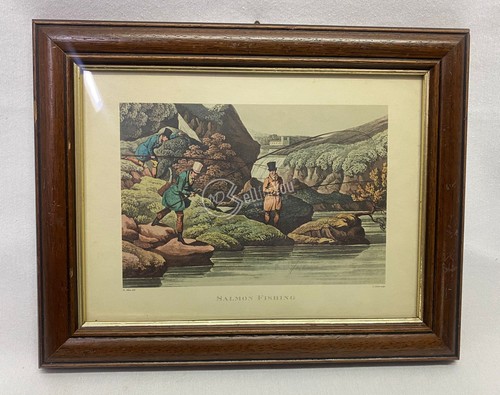 Quadro stampa salmon fishing - quadro,