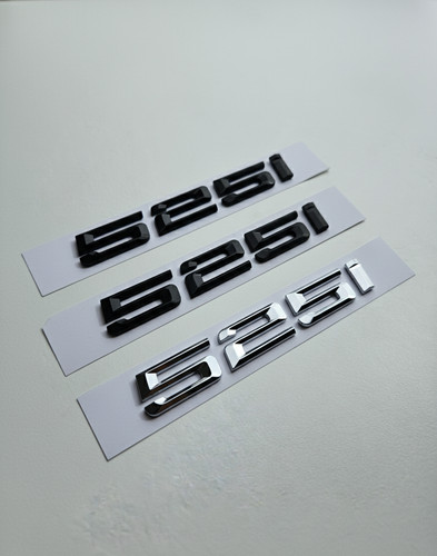 525i emblema nero