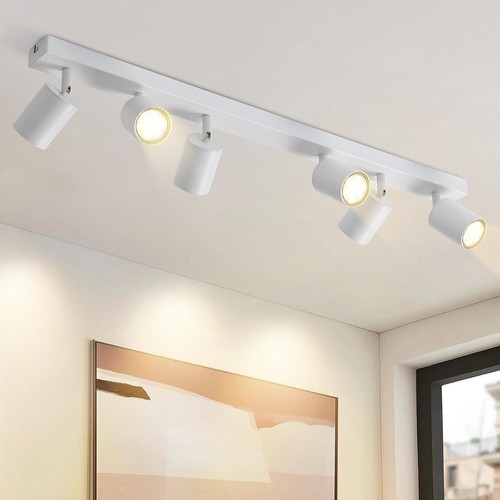 Plafoniera led faretto nero - led,