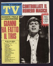 SORRISI 2/1970 CANZONISSIMA AL BANO ROMINA THEODORAKIS ITALO JANNE FANELLA DISCO