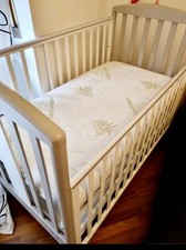 MATERASSO LETTINO BAMBINO TEDDY 100% LATTICE SFODERABILE ANTIACARO Marcapiuma