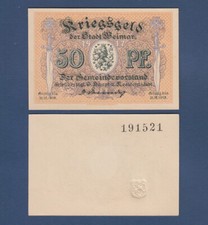WEIMAR 50 Pfennig 1917 - 1918