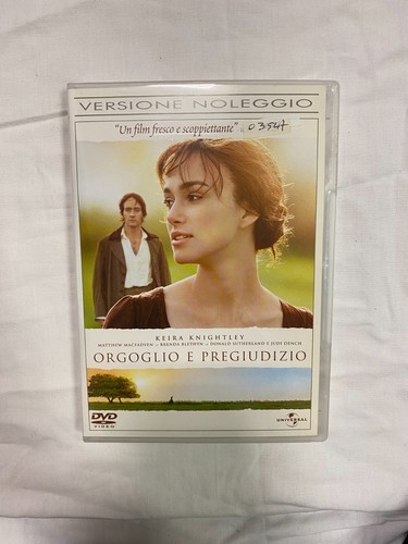Orgoglio pregiudizio dvd - -,