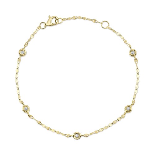 14k oro giallo - oro, diamanti