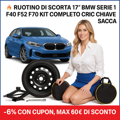 Ruotino scorta 17 bmw - 🔥,