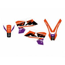 Kit grafiche adesivi Ktm Sx 125 250 2001 - 2004 Exc f 250 400 450 525 2003 2004