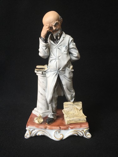 Statua porcellana biscuit - statua,