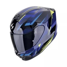 CASCO INTEGRALE SCORPION EXO-391 EVO AAXO NERO BLU SPORT TOURING LUCIDO