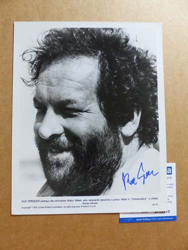 Bud spencer autografo firmato - bud,