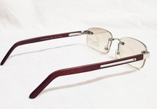 OCCHIALI DA VISTA VINTAGE PORTA ROMANA 1004 ARGENTO E LEGNO 800 OCCHIALI...