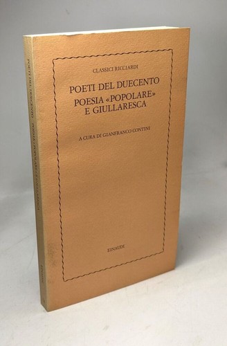 Poeti del duecento poesia