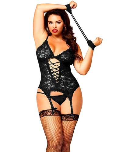 Sexy pizzo donna lingerie nero - donna,