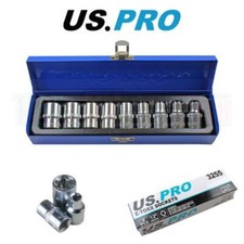 US PRO Tools 9pz Set di prese